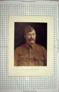 Old Antique Print Brigadier-General Lord Chesham Imperial Yeomanry Africa