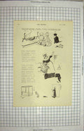 Antique Old Print 1900 Childrens Song Garrick Theatre Irving Thomas Baird 20th