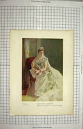Old Antique Print Portrait Her Royal Highness Princess Henry Battenberg