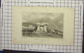 Original Old Antique Print Kitts Cotty House Kent Aylesford 18th Century