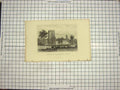 Old Antique Print Birth Place Robert Bloomfield Honington Suffolk Tallis