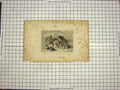 Original Old Antique Print House Crabbe Poet Born Aldesburgh Suffolk Dugdales