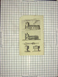 Original Old Antique Print All Saints Hastings St. Clements Church Architecture