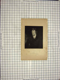 Original Old Antique Print Portrait Edward Geoffrey Lord Stanley