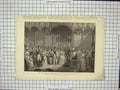Original Old Antique Print Queen Marriage Prince Albert Chapel James'S Palace