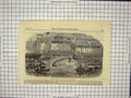 Original Old Antique Print 1866 Scene Upsetting Trial New Life-Boat Queenstown