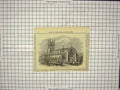 Original Old Antique Print Aysgarth Church Wensleydale Yorkshire England