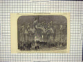 Antique Old Print *3706 1866 Prince Wales Dunrobin Castle Golspie Sutherland