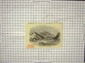Original Old Antique Print Fairy River Fal Tregothnan Ships Boats Mountains