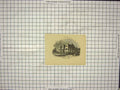 Original Old Antique Print Nunnery Salford Architecture Building England 20th