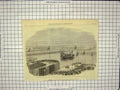 Original Old Antique Print Duke Edinburgh Great Northern Docks Birkenhead 1865