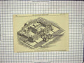 Original Old Antique Print 1846 Union Workhouse Canterbury Architecture 19th