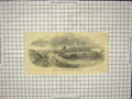 Old Antique Print Explosion Collier Brig Ship Resolution Wreck Gravesend