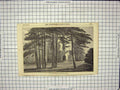 Original Old Antique Print 1852 Castle De Sancto Laudo Newton-Park Somerset