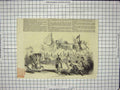 Original Old Antique Print Scene Changing Escort Arborfield Horses Carriage