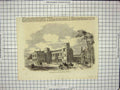 Antique Old Print Ref.876 1862 New School Buildings Eton College Architecture