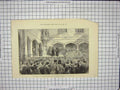 Original Old Antique Print 1889 Queen Visit Eton College Provost Prayers London