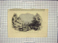 Original Old Antique Print Duke Duchess Nemours Queen Prince Albert Windsor