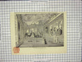 Old Antique Print State Apartments Queen Audience Chamber England London