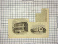 Original Old Antique Print 1869 British Schools St. Leonard'S-On-Sea Tyne Docks