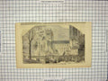 Original Old Antique Print Durham Election Chairing Lord Van Member Parliament