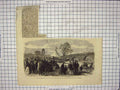 Old Antique Print 1868 Lady Houghton Pontefract Goole Life-Boat England 19th