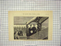 Original Old Antique Print 1879 Princess England English Ship Fine Art Royal
