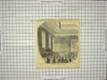 Original Old Antique Print Opening Manchester Free Library England