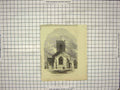 Original Old Antique Print New Church Cran England Architecture