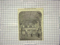 Original Old Antique Print Interior Windsor Castle London England Architecture