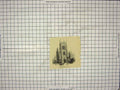 Original Old Antique Print Bell Tower Evesham England Architecture