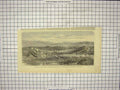 Original Old Antique Print War Denmark Langaa Railway Bridge Jutland Destroyed