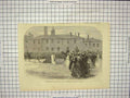 Original Old Antique Print Presentation Colours 39Th Regiment Salford Barracks