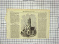Old Antique Print 1868 St. Paul'S Scottish Presbyterian Church Montreal 19th