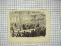 Old Antique Print Freedom City Lieutenant-General Lord Napier Guildhall