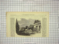 Old Antique Print 1868 Calle De Las Recogidas Arequipa Earthquake America 19th