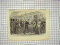 Old Antique Print Prince Wales Emperor Russia Petersburg Railway Station 19th