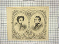 Original Old Antique Print 1866 Czarewitch Alexander Consort Dagmar Denmark