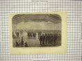 Original Old Antique Print Scene Presentation Sword Volunteer Hamilton Canada