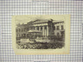 Original Old Antique Print General Election Declaration Poll Glasgow Scotland