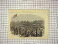 Old Antique Print 1866 Inspection Tower Hamlets Engineer Volunteers War 19th