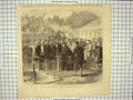Original Old Antique Print Queen Sluice Aberdeen Waterworks Scotland