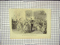 Original Old Antique Print Dance Russian Gipsies Prince Wales Moscow Russia