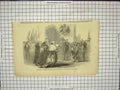 Original Old Antique Print Address Royal Highness Prince Albert Coal Exchange
