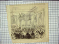 Old Antique Print Trial Windsor Election Petition Townhall London England