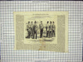Original Old Antique Print 1858 100Th Prince Wales Canadian Regiment Siers War