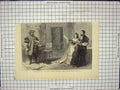 Original Old Antique Print Amateur Adelphi Theatre Sheep Wolf'S Clothing 20th