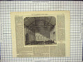 Original Old Antique Print 1867 Bunyan'S Schools Bedford Chldren Antqu 19th