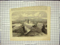 Original Old Antique Print War New Zealand Puke Wharangi Pah Siers Fine Art