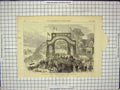 Original Old Antique Print 1868 Magistrates Rothesay Marquis Bute Horses Coach